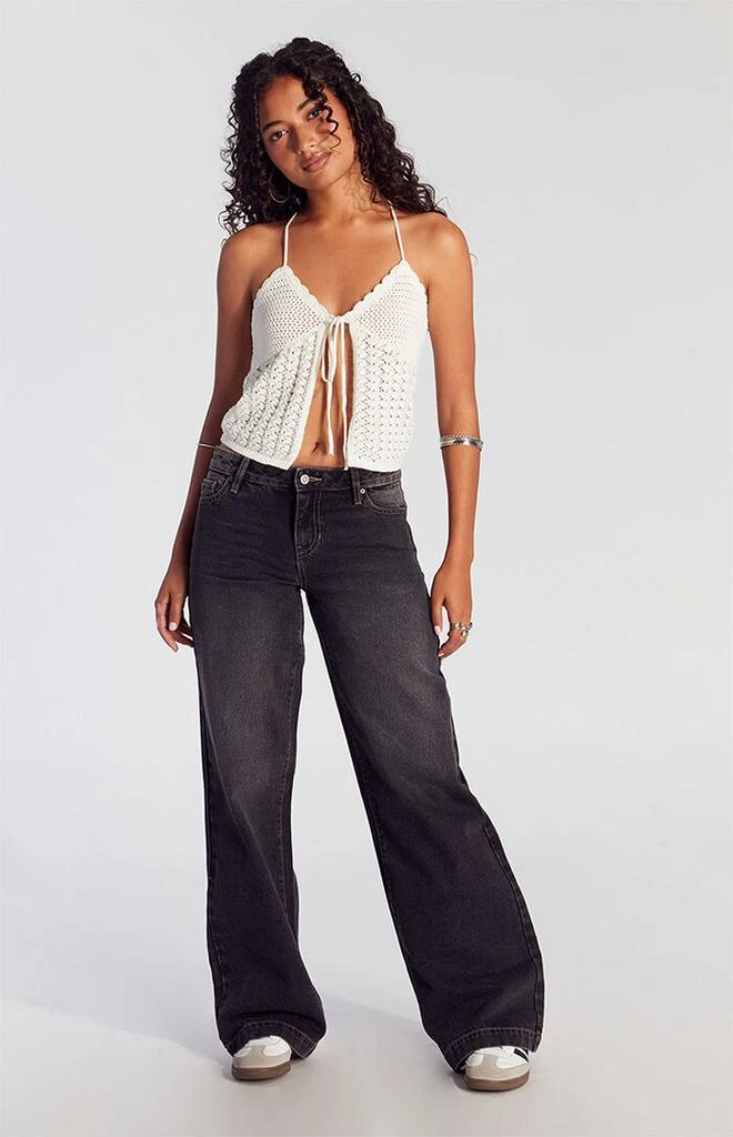PacSun Casey Low Rise Baggy Jeans Black Tinted 2