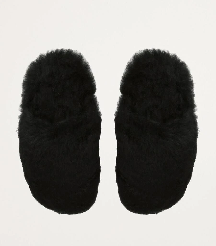 Yves Salomon Lambskin Slippers 4