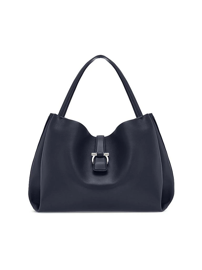 Salvatore Ferragamo Medium New Line Leather Tote Bag 1