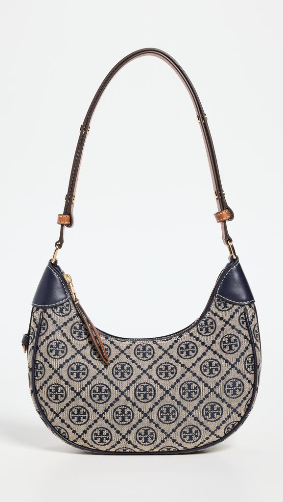 Tory Burch T Monogram Crescent Bag