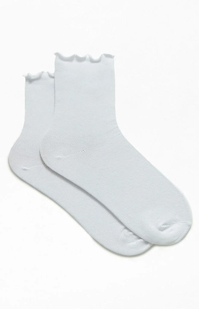 John Galt White Ruffle Socks 2