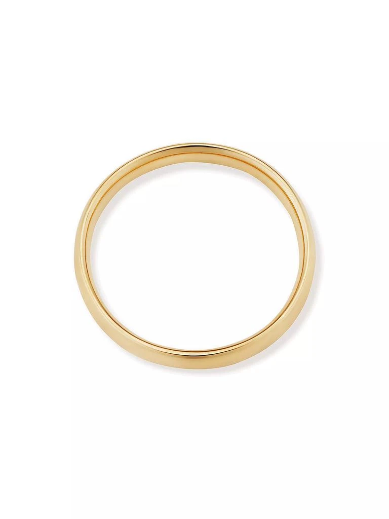 Oradina 14K Yellow Gold Forever Band Ring 3