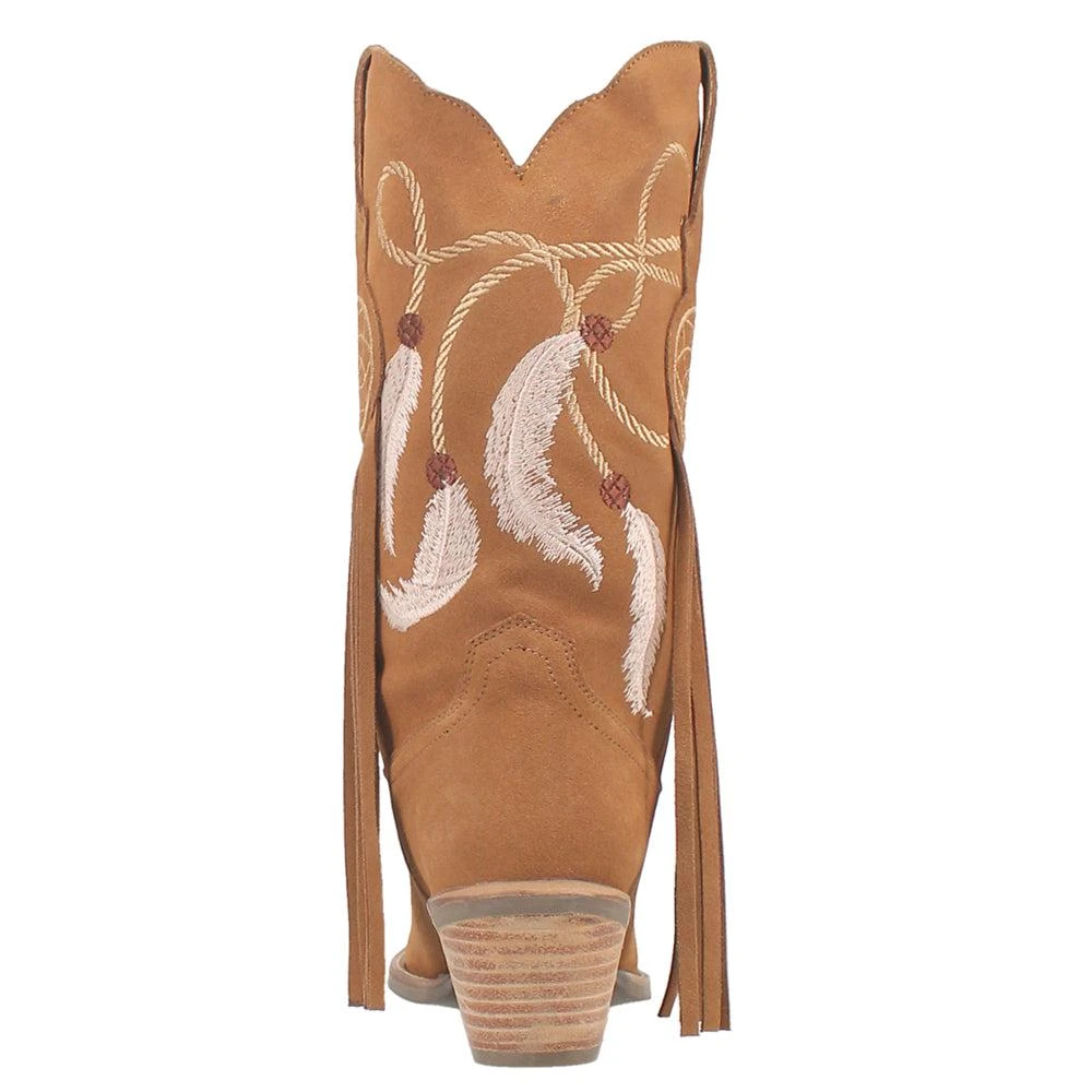 Dingo Day Dream Fringe Embroidery Snip Toe Cowboy Boots 5