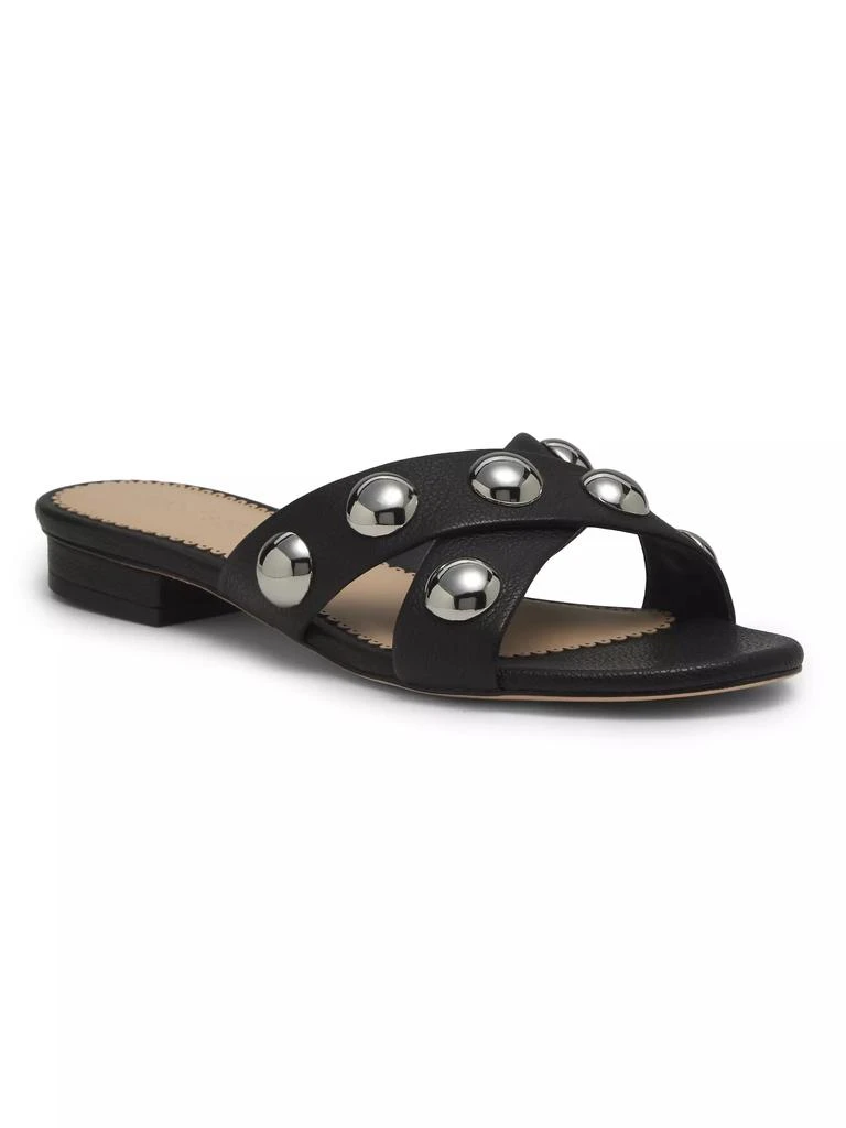 Cinq à Sept Grace Studded Leather Sandals 2