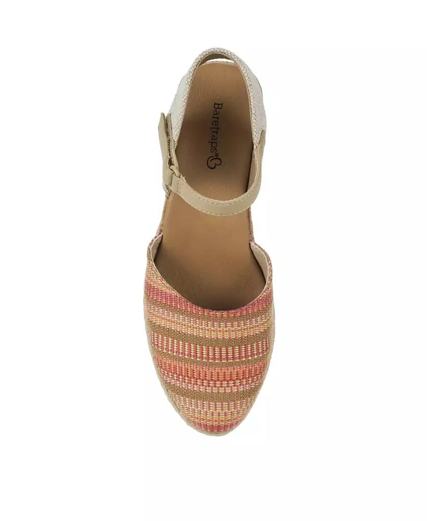 Baretraps Women's Alycia Closed Toe Wedge Sandals 4
