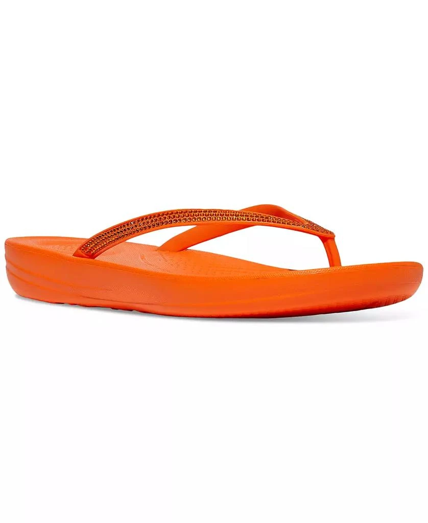 FitFlop Women's Iqushion Sparkle Flip-Flop Sandal 1