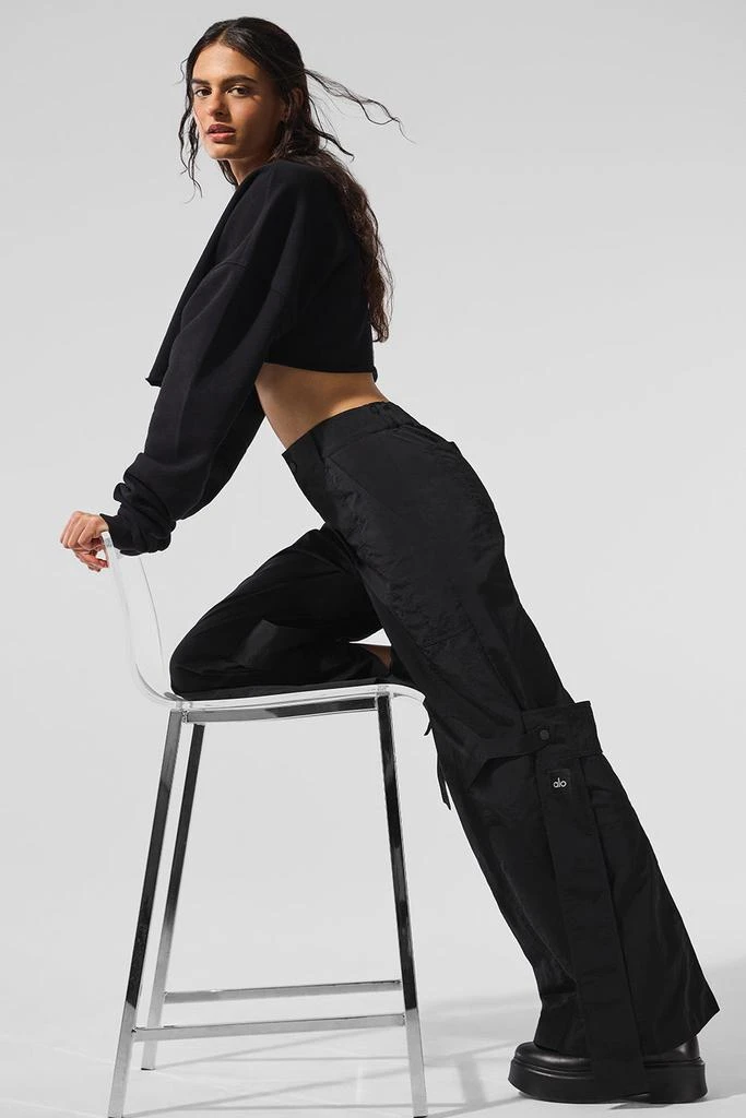 Alo High-Waist Voyager Trouser - Black 5