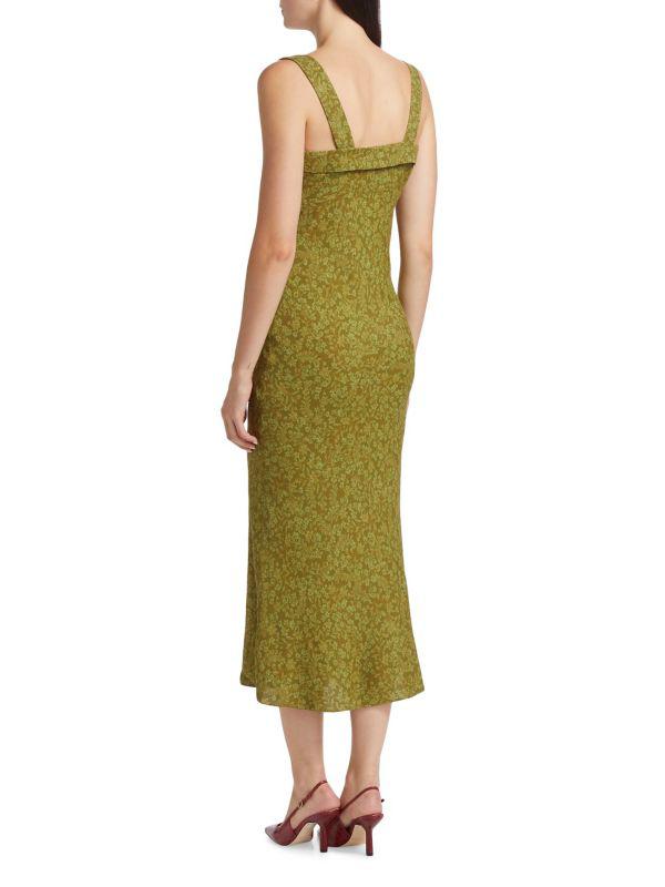 Reformation Tancy Floral Midi-Dress