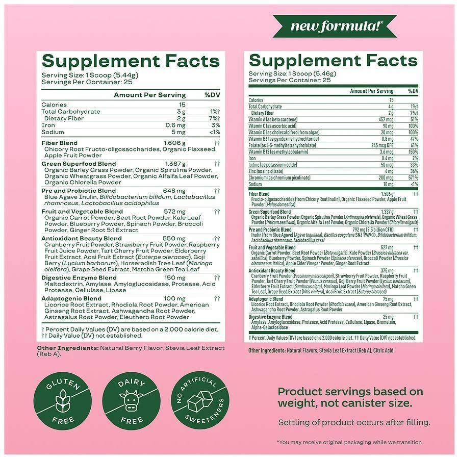 Bloom Greens & Superfoods Powder Berry, 25 servings 3