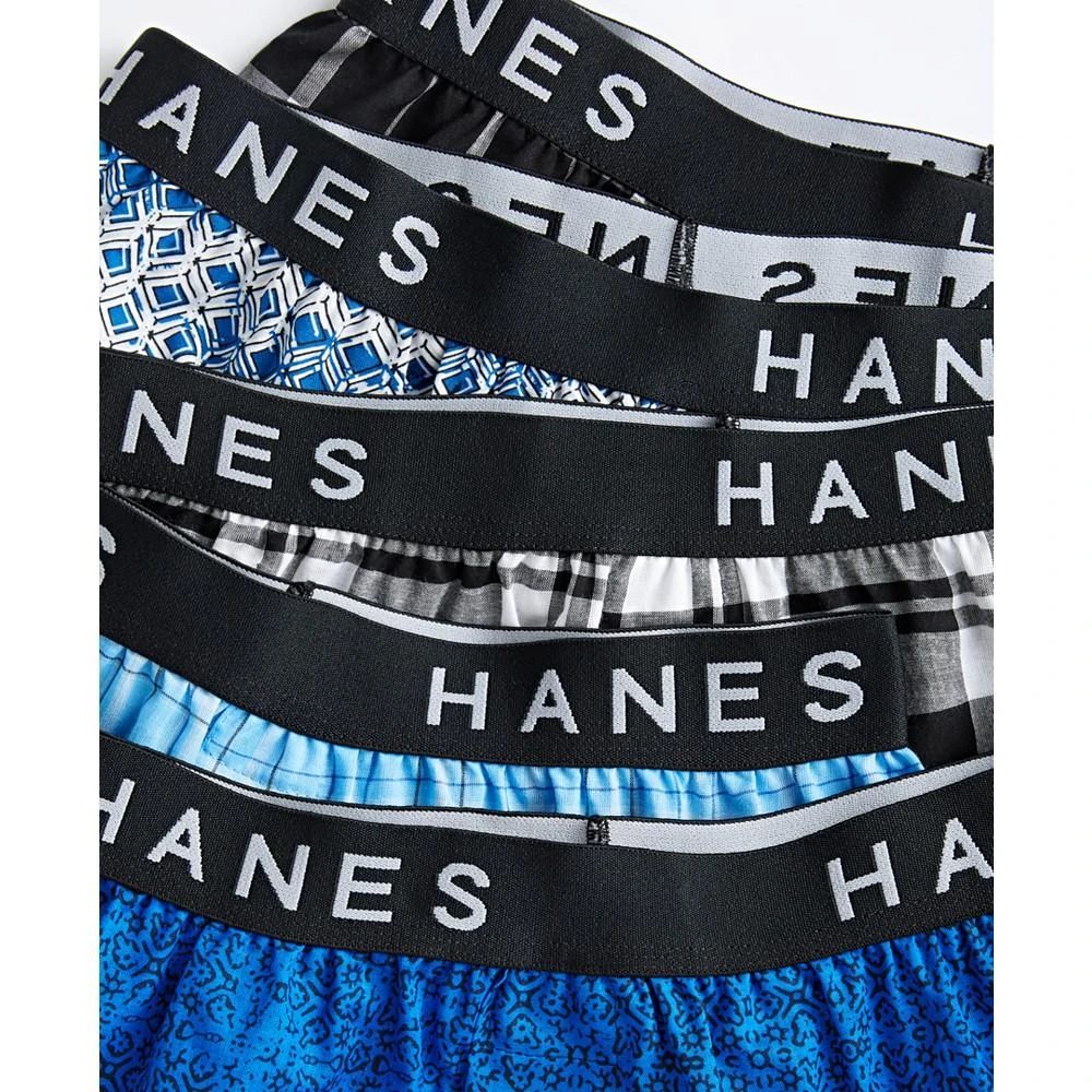 Hanes Men's Ultimate 5-Pk. Moisture-Wicking Boxers 2