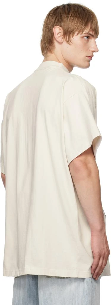 Balenciaga Off-White Metal BB Stencil T-shirt 3