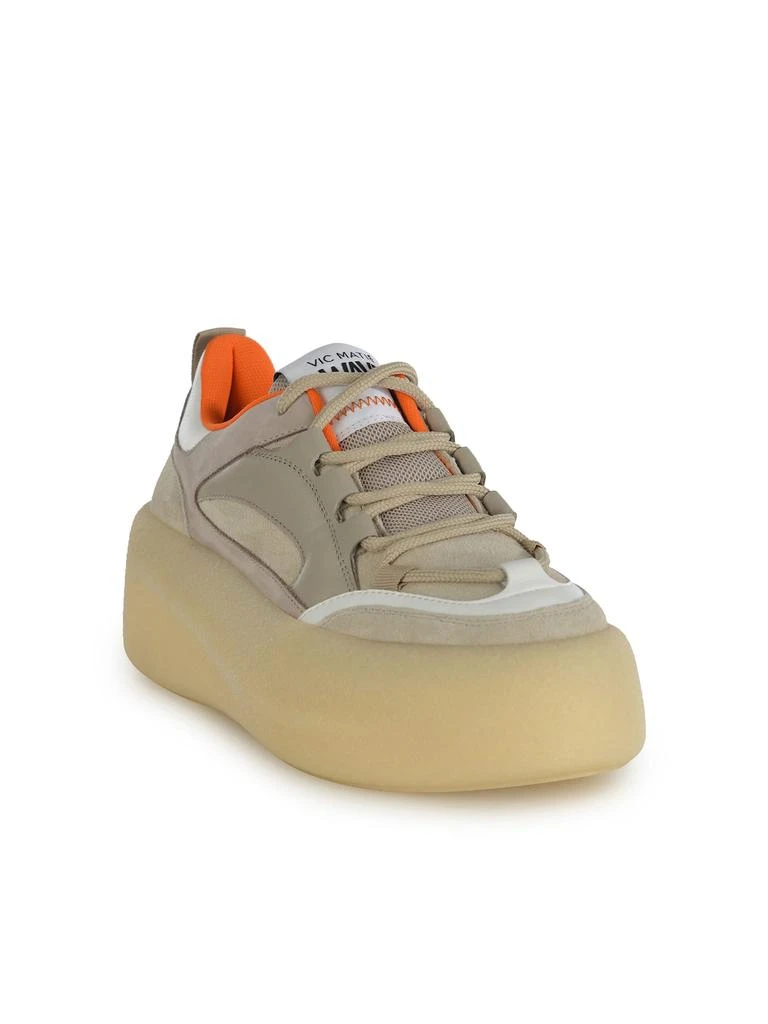 VIC MATIĒ Sneakers  osso Made Of Nabuk 3