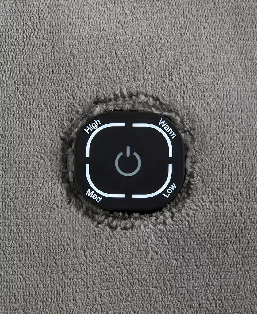 Sharper Image Heated Fleece Snuggle Wrap 7