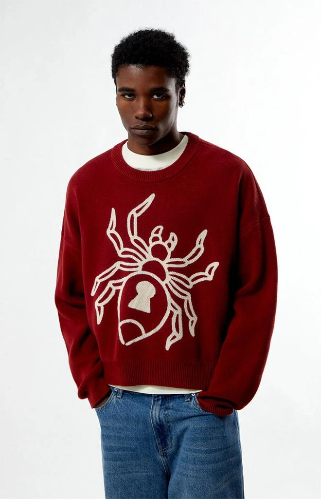 PacSun Spider Crew Neck Sweater 1