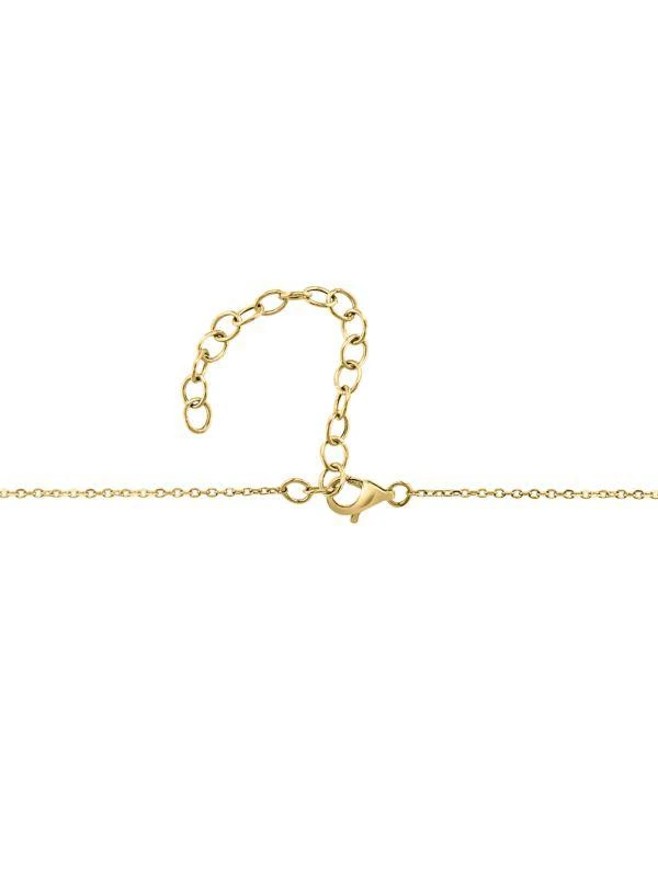Effy 14K Yellow Gold & 0.04 TCW Diamond Pendant Necklace 3