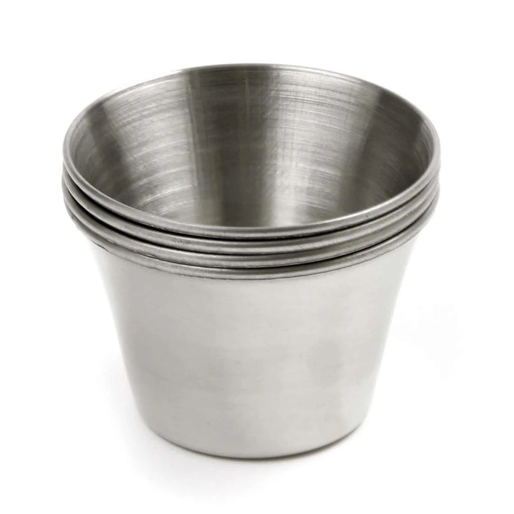 Norpro Stainless Steel Butter and Sauce Cups, Set of 4 2