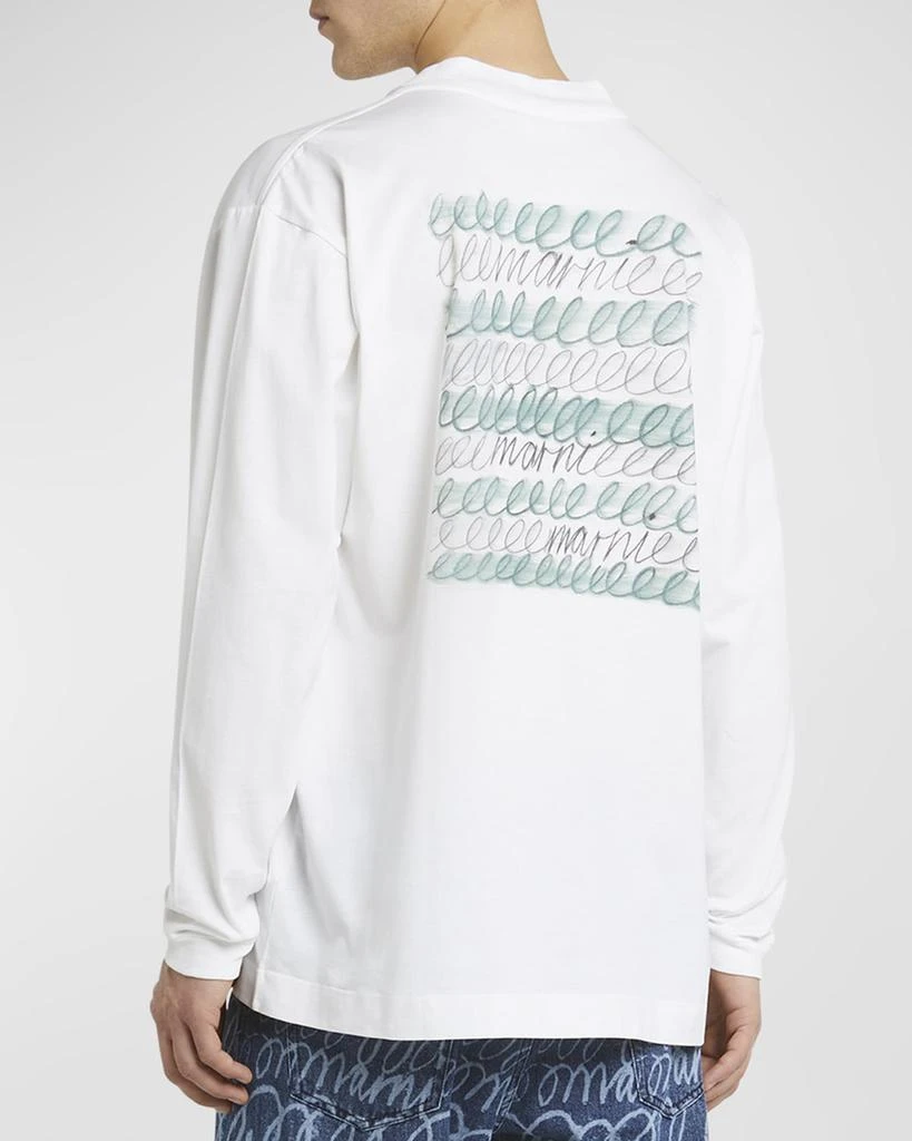 Marni Men's Scribble Logo T-Shirt 3