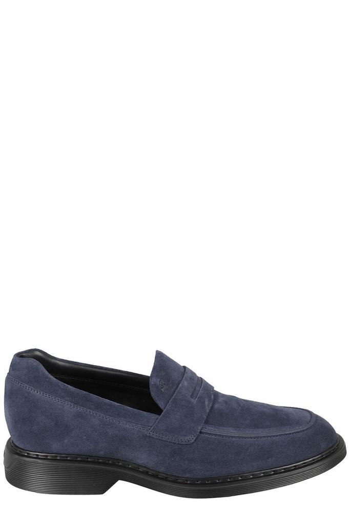 フラットシューズ Hogan H674 Loafers HOGAN CLASSIC BLACK LOAFER SHOE | miinto | REVERSIBLE