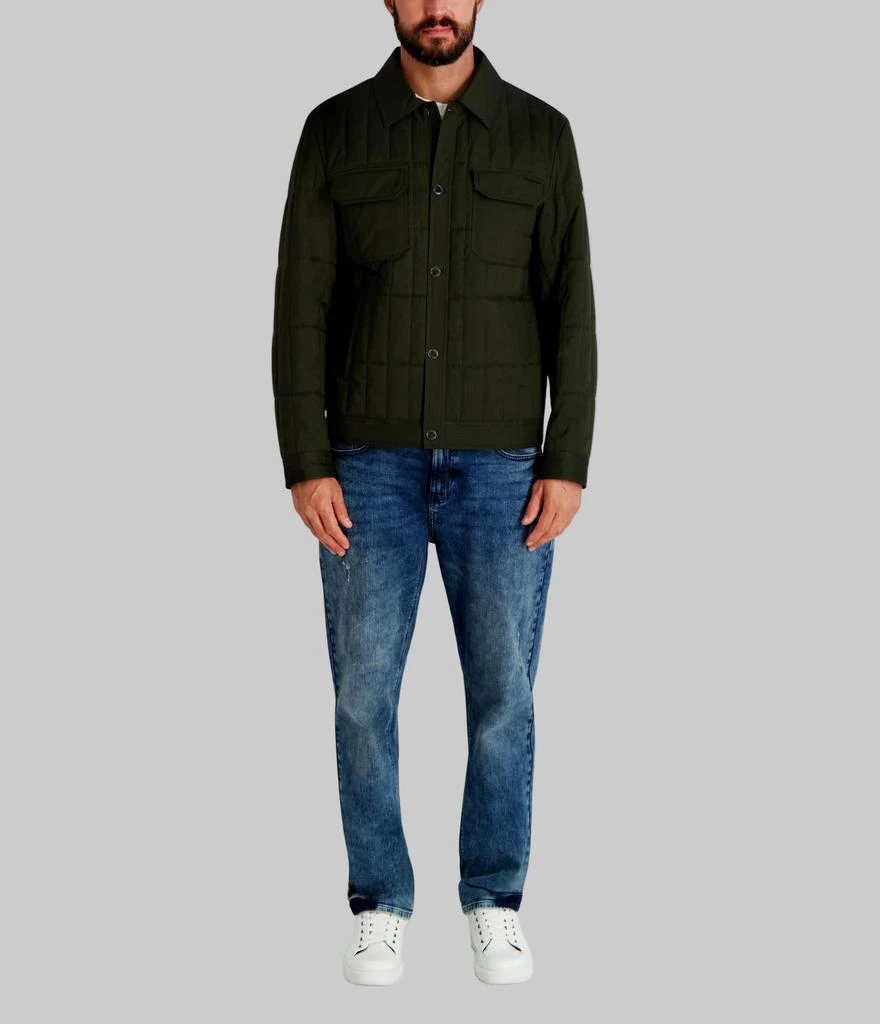 Karl Lagerfeld Paris QUILTED SHIRT JACKET 4