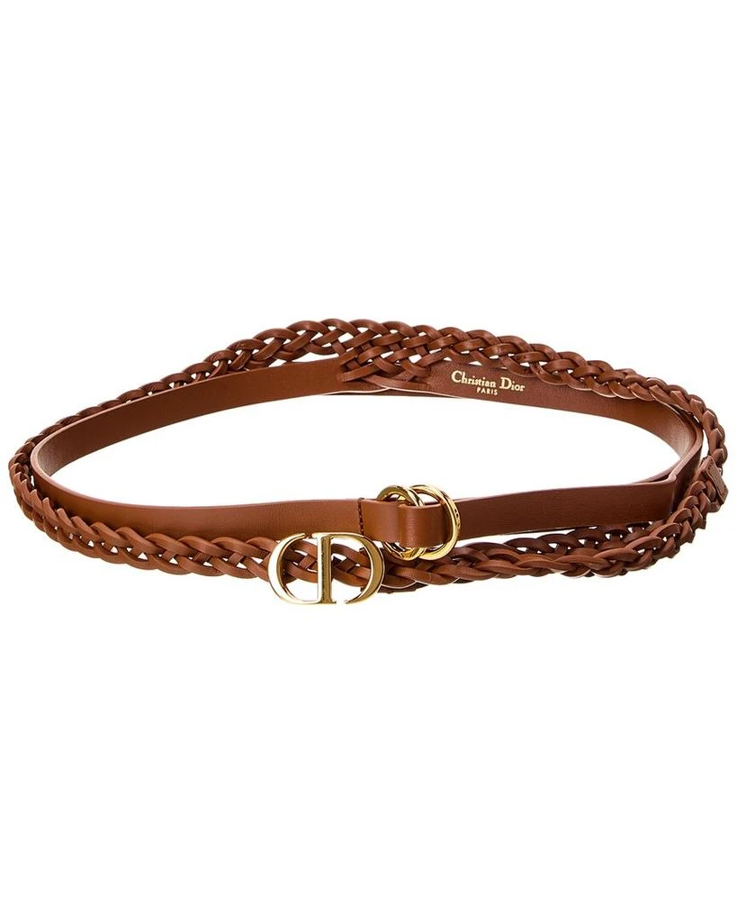 Dior Logo Leather Belt 1