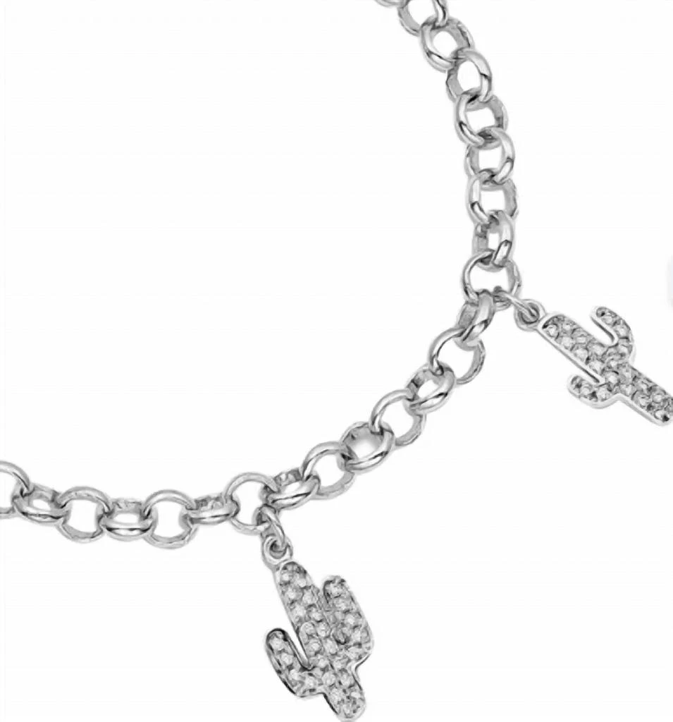 Montana Silversmiths Montana Silversmiths - Women
s Triple Cactus Charm Bracelet 2