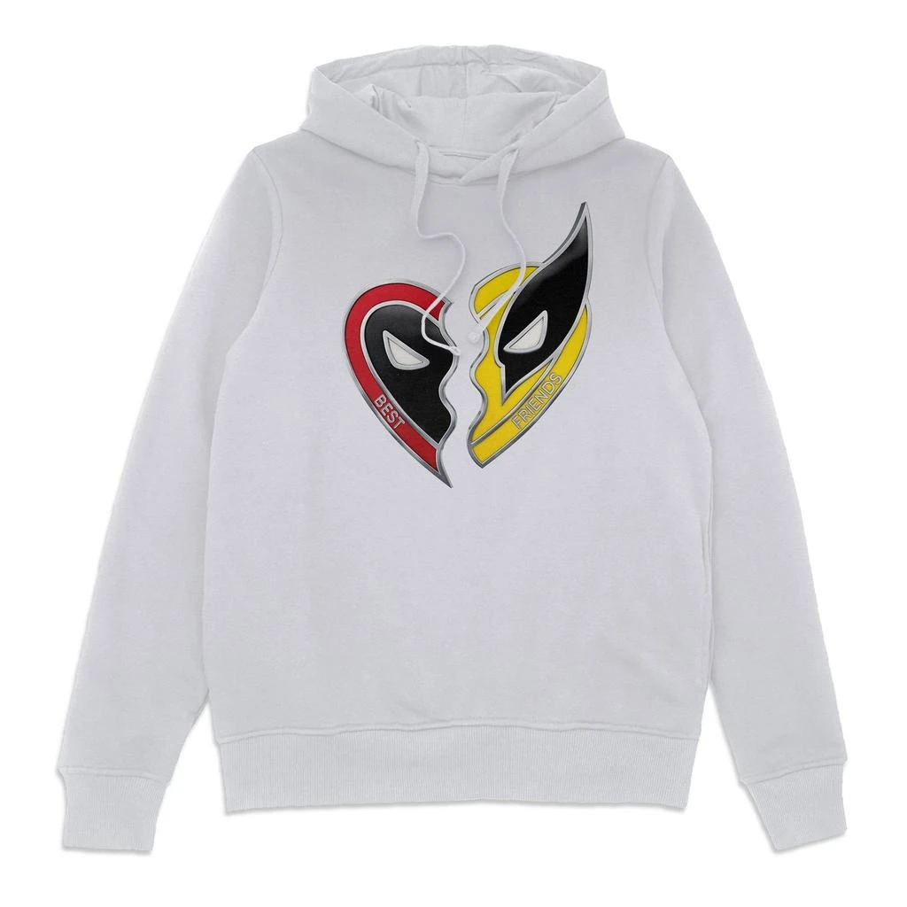 Original Hero Deadpool & Wolverine Charm Hoodie - White 1