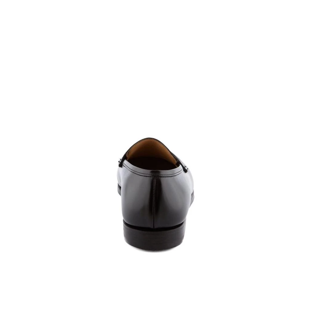 Crockett & Jones Boston Black Cavalry Polished Calf Penny Loafer 3