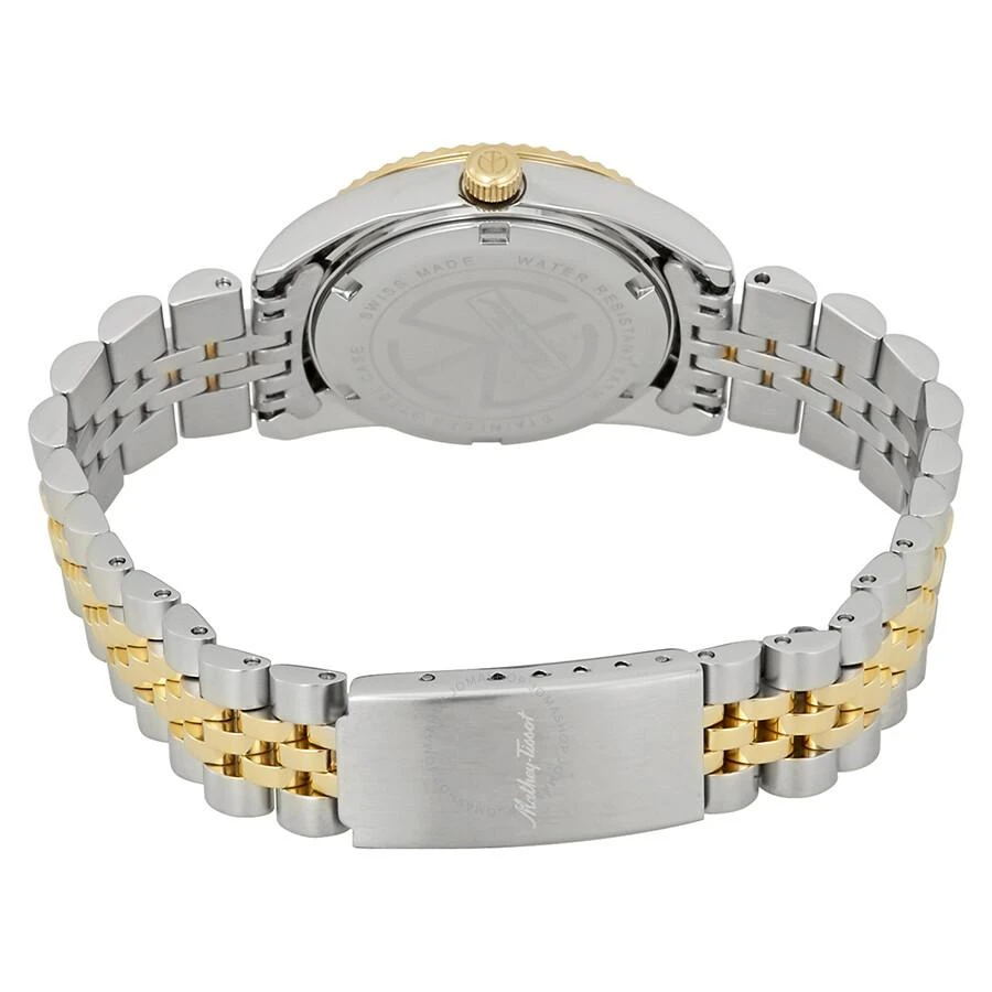 Mathey-Tissot Mathey III Quartz Crystal Gold Dial Ladies Watch D810BDI 3