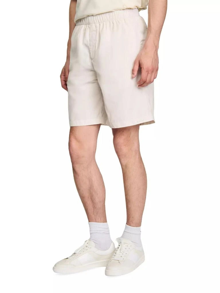 Sandro Technical Fabric Bermuda Shorts 3