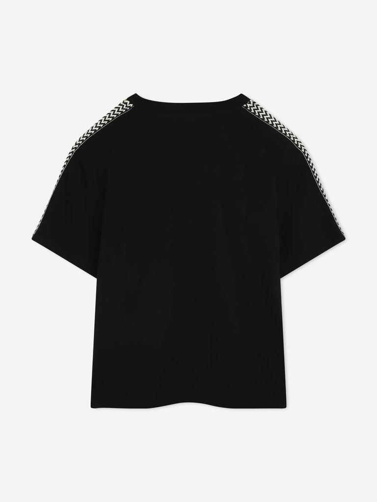 Lanvin Boys Logo T-Shirt in Black
