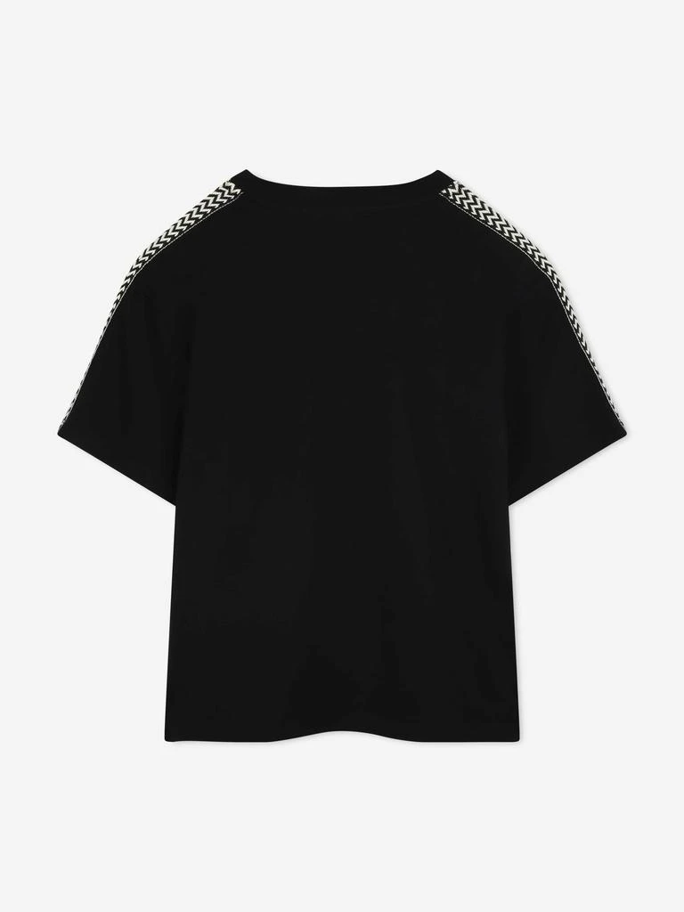 Lanvin Boys Logo T-Shirt in Black 2