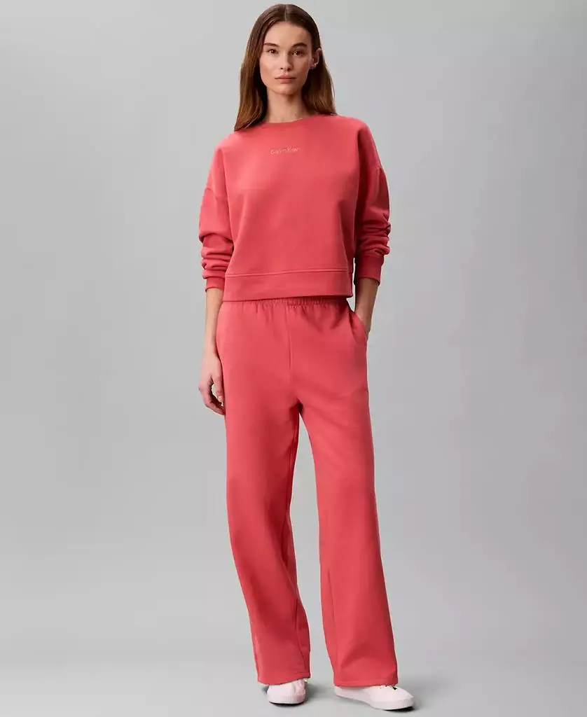 Calvin Klein Women's Straight Leg Sweatpants 2