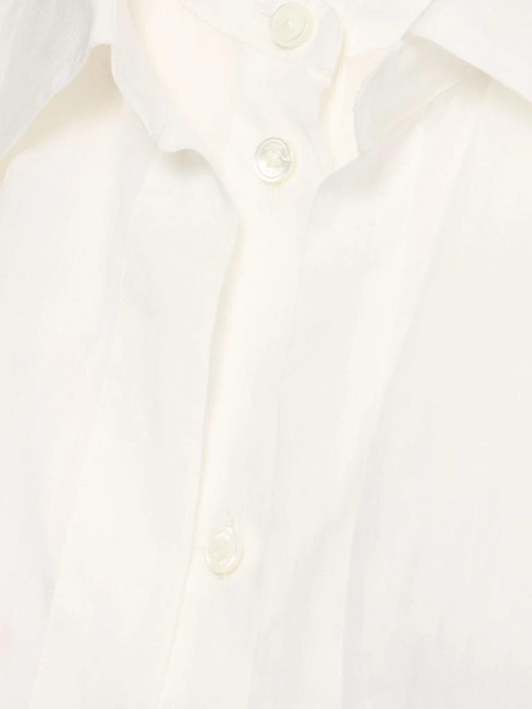Totême Double Collar Ramie Shirt 4