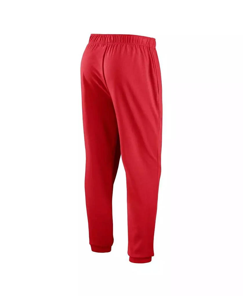Fanatics Men
s Red Wisconsin Badgers Chop Block Fleece Sweatpants 3
