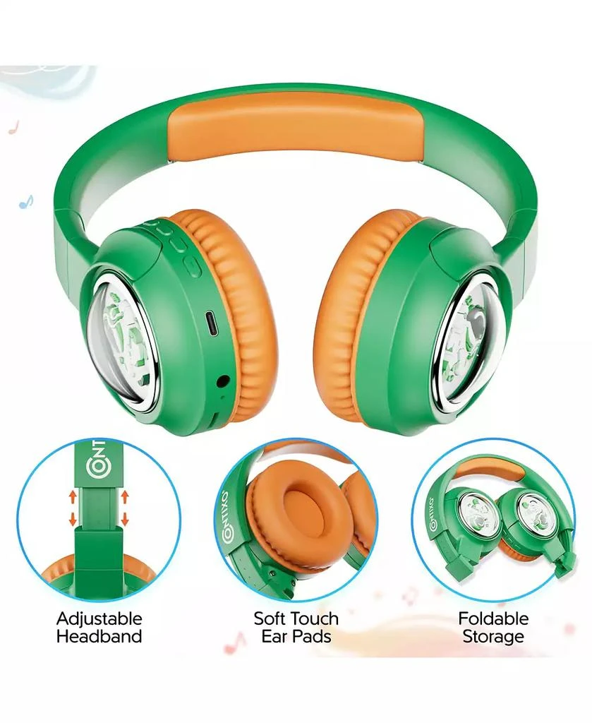 Contixo KB6 Kids Bluetooth Headphones, Safe Sound for Little Ears 4