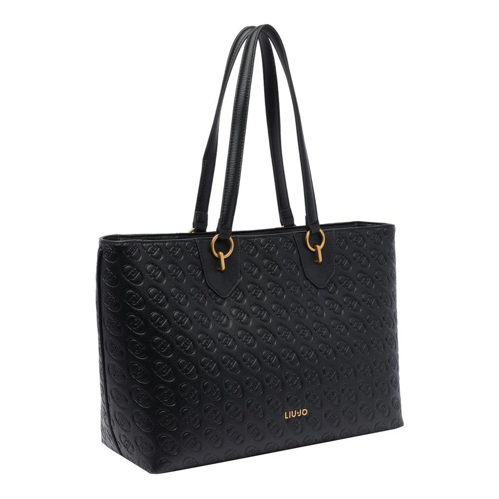 LIU •JO Liu Jo Logo Embossed Tote Bag 3
