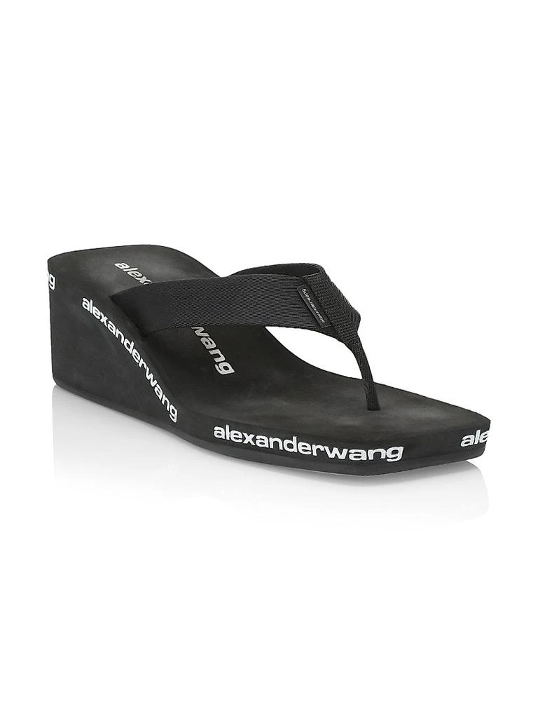 Alexander Wang AW Thong Wedge Mules 2