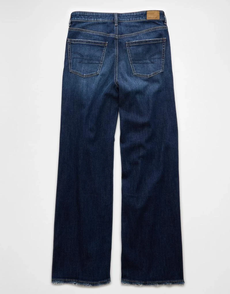 AE AE Dreamy Drape Stretch Super High-Waisted Baggy Wide-Leg Jean 4