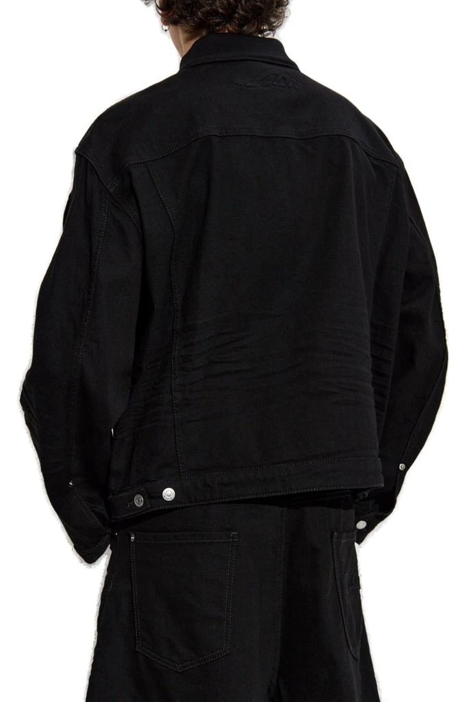 DSQUARED2 Dsquared2 Icon Logo Embossed Denim Jacket 3