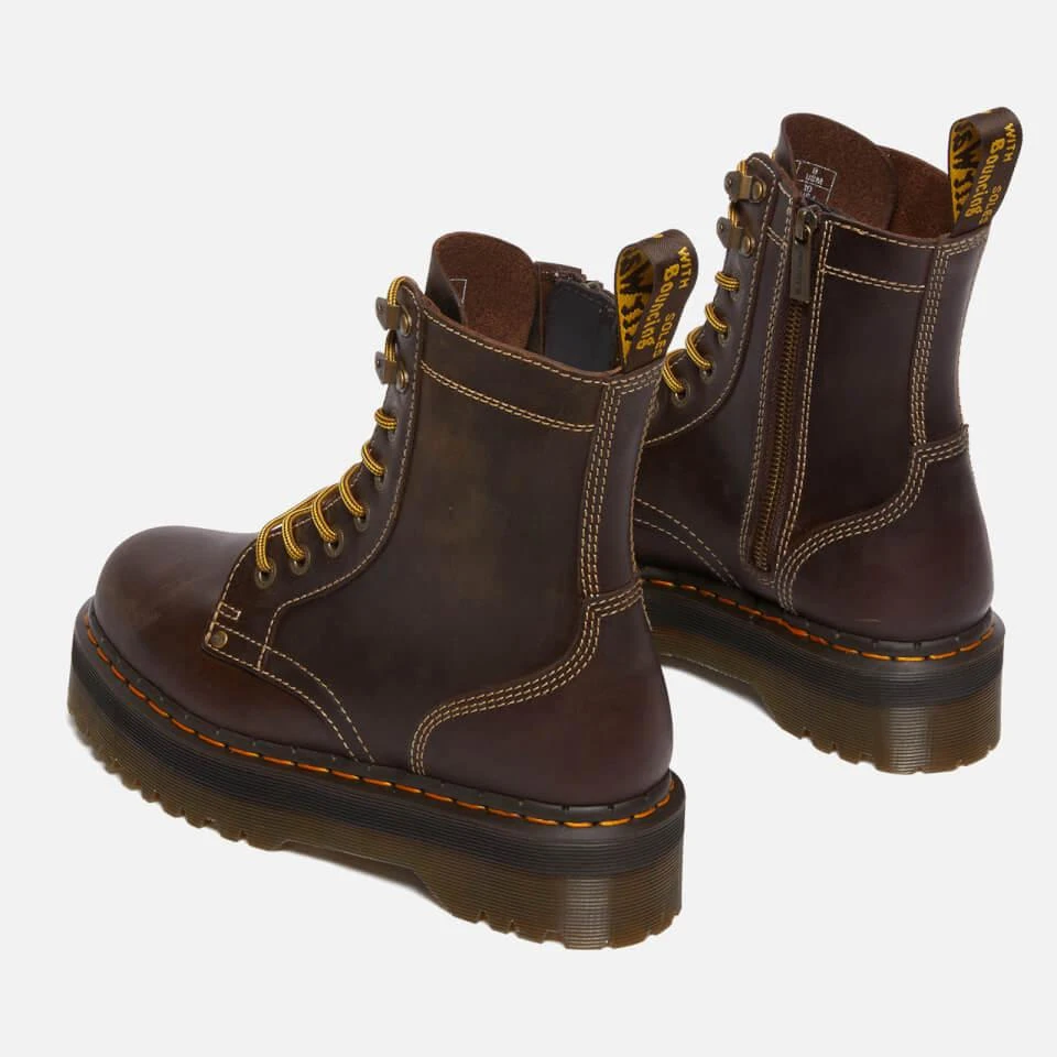 Dr. Martens DR. MARTENS WOMEN'S JADON LEATHER 8-EYE BOOTS 4