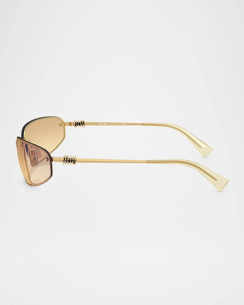 Miu Miu Miu Miu MU A50S Oval Sunglasses 2