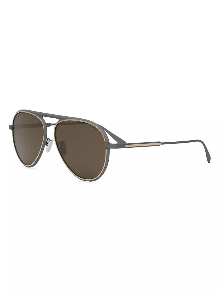 BVLGARI Octo 59MM Pilot Sunglasses 1