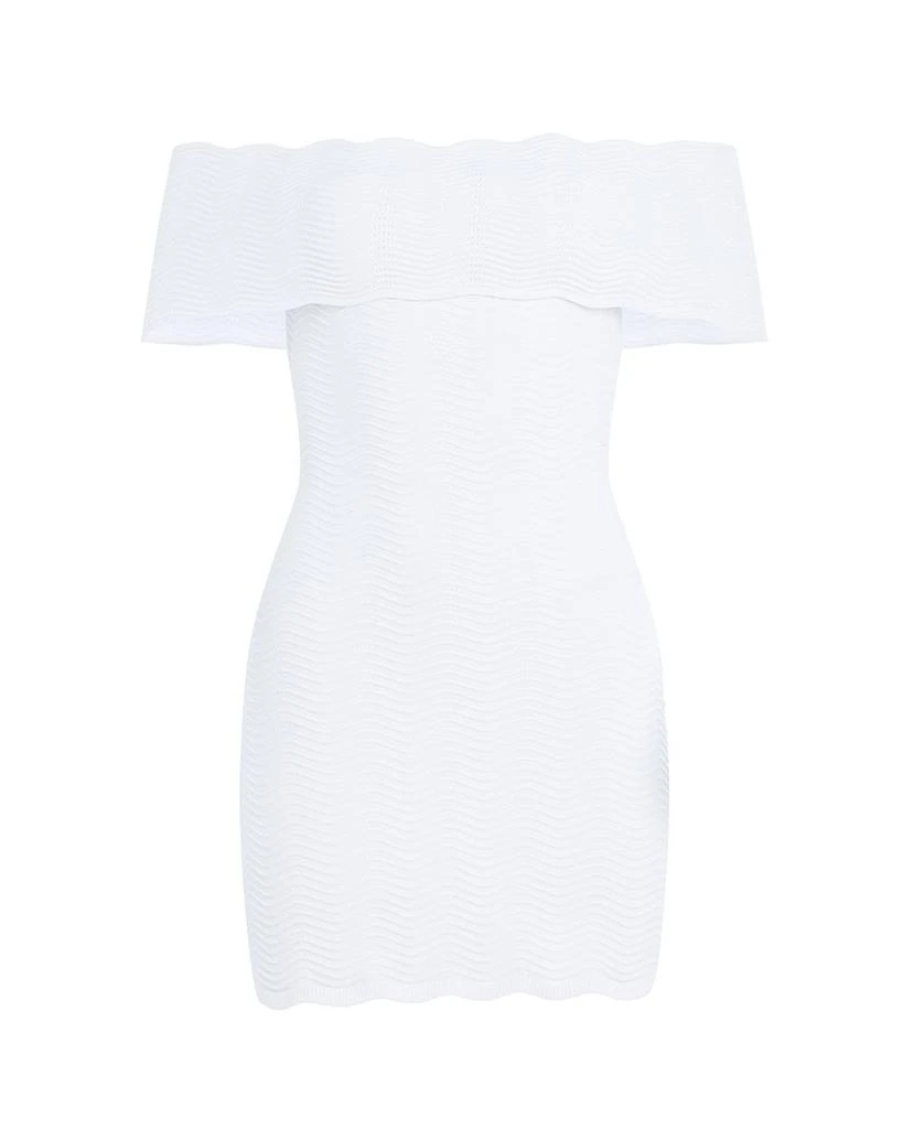 retrofête Laighton Scalloped Knit Mini Dress 3