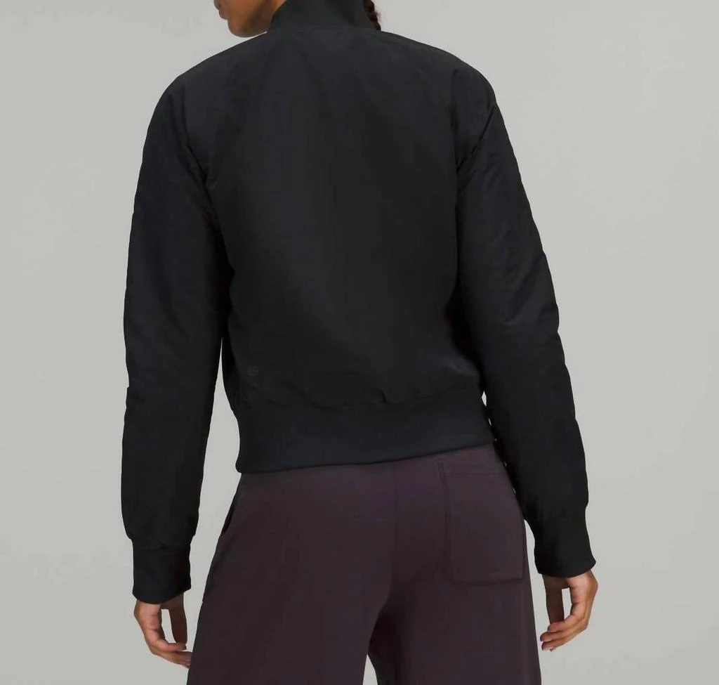 Lululemon Non-Stop Bomber Jacket In Black 2