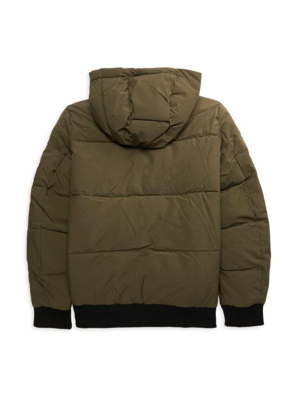NOIZE Boy's Hooded Bomber Jacket 2
