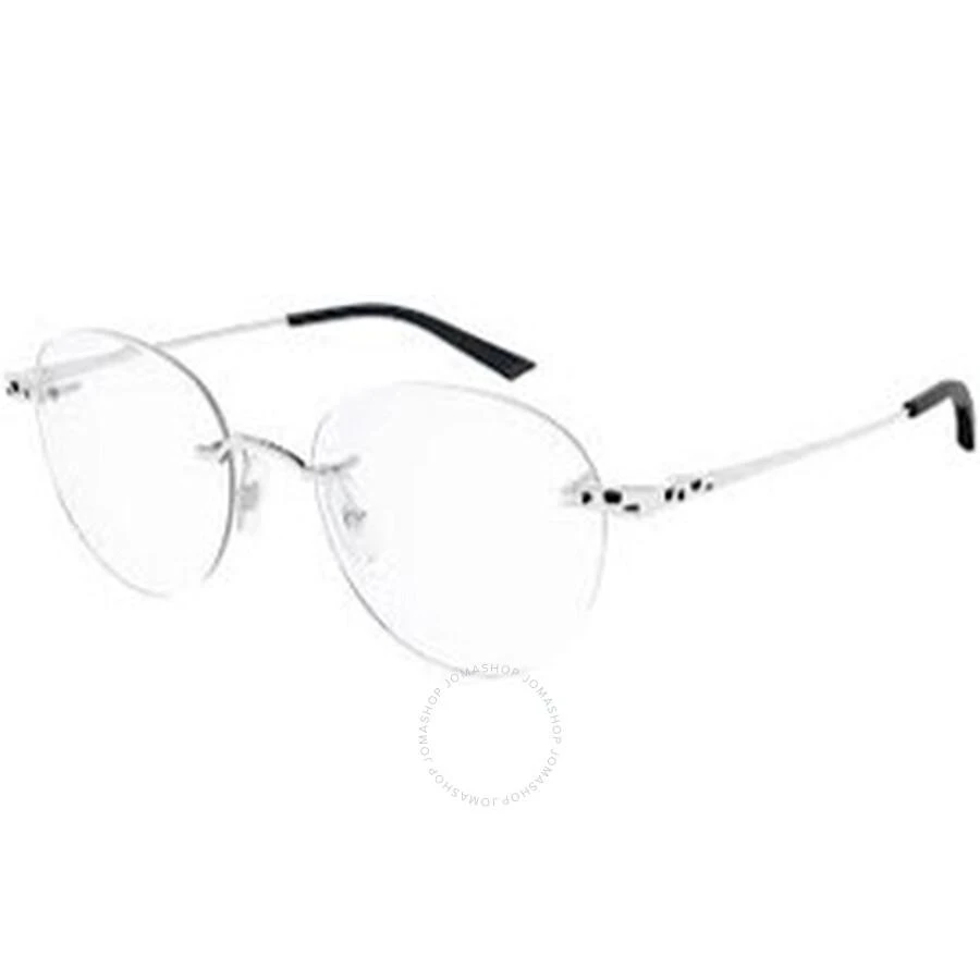 Cartier Demo Round Ladies Eyeglasses CT0309O 002 52 1