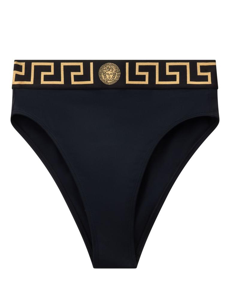 Versace VERSACE - Greca High Waist Bikini Bottom