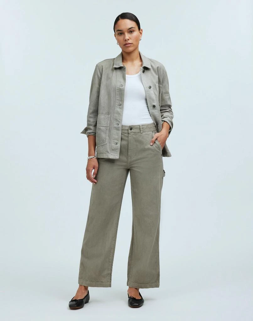Madewell Madewell x MN Dye Studio Perfect Vintage Wide-Leg Carpenter Jean 1