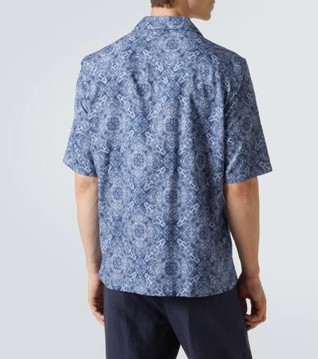 Brunello Cucinelli Printed cotton shirt 4