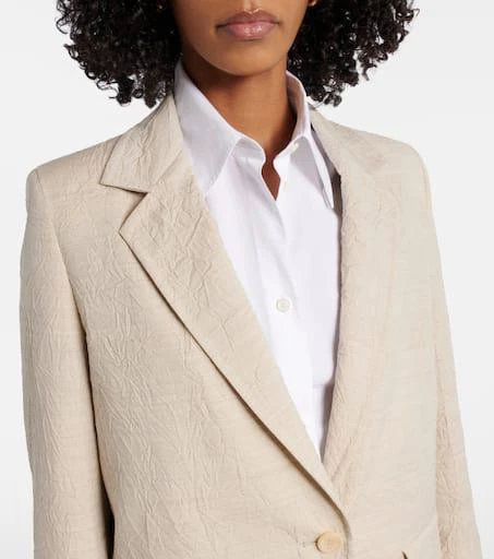Max Mara Single-breasted wool blazer 4